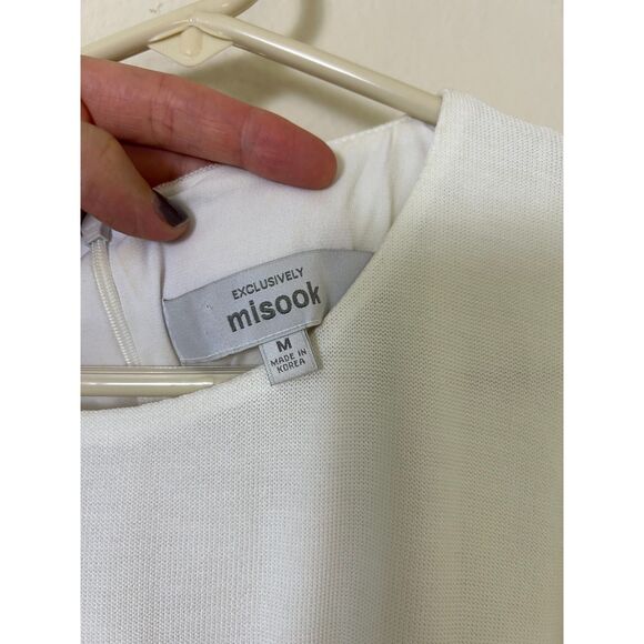 Misook Dress Women's M  Colorblock‎ Sleeveless Sheath Dress Tank knit blue green - Picture 3 of 11